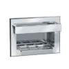 ASI 0399 Soap Dish W/ Bar - Stainles Steel, Wet Wall - Recessed -Alpine shop C3080642 main b2