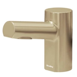 Bradley - 6-3300-RFM-BR - Touchless Counter Mounted Sensor Soap Dispenser, Brushed Brass, Metro Series