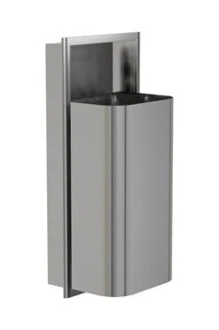 Bradley Elvari Series Waste Receptacles - Recessed, Large Capacity, 12 GAL - 3B1-003600