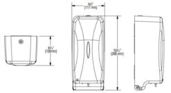 Bradley 6A01-11 Automatic Foam Soap/Sanitizer Dispenser, Surface Mount 16 Bradley 6A01-11 Automatic Foam Soap/Sanitizer Dispenser, Surface Mount -Alpine shop c1964164 main 2