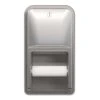 Bradley 5A00 Commercial Toilet Paper Dispenser, Recessed-Mounted, Stainless Steel W/ Satin Finish -Alpine shop c1964576 m1