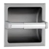 Bobrick B-6677 Commercial Toilet Paper Dispenser, Recessed-Mounted, Stainless Steel W/ Satin Finish