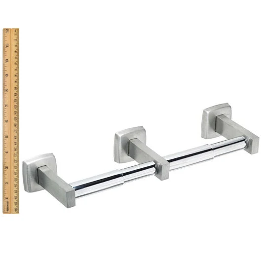 Bradley 5235-000000 Commercial Heavy-Duty Toilet Paper Dispenser, Surface-Mounted, Stainless Steel W/ Bright-Polished Finish 5 Bradley 5235-000000 Commercial Heavy-Duty Toilet Paper Dispenser, Surface-Mounted, Stainless Steel W/ Bright-Polished Finish - Image 3