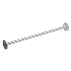 Bradley 9538-036000 Industrial Shower Curtain Rod, 36" Length, Stainless Steel