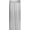 Bradley 9537-727200 Commercial Shower Curtain, 72" Length, Vinyl W/ Microban Coating