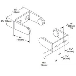 Bradley 505-00 Commercial Toilet Paper Dispenser, Recessed-Mounted, Zinc W/ Nickel Finish -Alpine shop c1976096 main 3